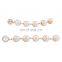 Fashionable simple long pearl Tassel Earrings