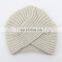 Western style Bohemian knitted headband light board woolen hat