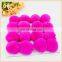 Factory wholesale Customize Size 8cm Genuine Colorful Rex Rabbit Fur Pom Poms