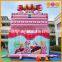 2017 Guangzhou hot sale cheap factory candy commercial inflatable bouncer slide for child