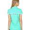 Professional lightweight polyester /elastane dry fit formal golf polo t shirts design for women