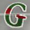 high quality custom embroidery varsity chenille letter patches for varsity jackets