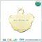 Embossed Logo Hanging Bag Brand Logo Metal Jewelry Tag