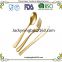 Ningbo PartyKing GOLD Electro Plate PLASTIC Cutlery 36 Piece Disposable Cutlery Set Plastic Flatware 12 Gold Plastic Forks Knife Spoon