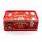 Christmas gift empty biscuit tin cans for canning wholesale