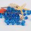 China factory swimming pool landscaping decoration ice blue glass bead aggregates