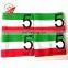 Adjustable football soccer elastic player bands captain arm band