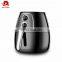 Electric stainless steel halogen potato twist deep steam air fryer