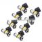 8Pcs Marine Mercruiser Fuel Injector Fit For 861260T Harley Davidson Fiat IWP069