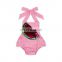 Toddler Sequin Pineapple Ruffle Jumpsuit Toddler Clothing Baby Ruffle Rompers Wholesale