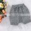 0-3Yrs Newborn Knitting Kids Boys Knitted Shorts Autumn Winter Toddler Girls High Waist Shorts Cotton Bread Shorts