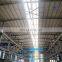 solar power axial kitchen exhaust hvls bldc ventilation Gearless  dc big large Industrial ceiling air cooling fans