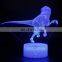 3D Optical Illusion 3D Led Night Light Dinosaur for Boys