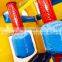 Super Hero Bouncing Castles Bouncer Kids Jump Inflatable Castle With Slide