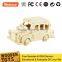 Mini Jeep For Kids Educational Wooden DIY Puzzles