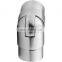 Round Adjustable Handrail Elbow Stainless Steel Pipe on Balustrade Railing with Screw Fixing