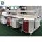 Laboratory furniture c frame central table chemical laboratory bench