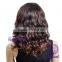 Long curly hair more inclined bang fluffy lifelike wig hair perm set of Africa