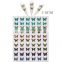 Sticker Decals Stickers for Nail Art Butter Fly Laser 3D Holographic Butterfly Nail Decal