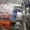 Semi automatic double decks toilet paper rolls packing machine