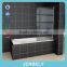 Jenbely 6mm bathtub one glass180 pivot shower screen