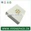 custom white cardboard paper packaging t-shirt box