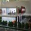 Abs and Acrylic handmade model with building model cars, 3d building models