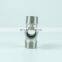 stainless steel ss304 ss316 pipe fitting 4 way  tees forging male thread bsp cross