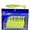 2020 Hotsale  Artificial Bait T-tail double color Fishing Lure 6cm 1.2g 7cm 2g 9cm 4.2g fishing shad soft lure