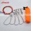 Hot Sale Free Sample Stainless Steel Float Fish String Stick Fishing Lock Fishing Tackle