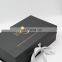 custom logo black large gift packaging promotion notebook gift set paper box with ribbon