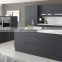 Super Matt Black Australia Style Modern Custom Wooden Kitchen Cabinet
