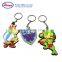 Cute Cartoon Soft Rubber Key Chain for Promotions