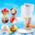 Trendy Electric Small Home Portable Soft Commercial Mini Ice Cream Maker Machine