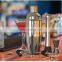 Premium Professional Travel Included Tool Cocktail Shaker Set Matte Black Kit Bartender