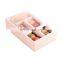 Food grade material spring cover box macaron box food cardboard packaging with clear window
