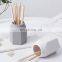 Simple Silicone Pen Container Creative Multi-function Office Storage Container Pen Bucket Desk Stationery Box