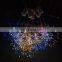 Blue white Firework LED Copper Wire String Lights Hanging Starburst Fairy Lights For Christmas Party Garden Outdoor Decoration