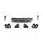 19-20 Rear Lip And tail throat  For Audi A6L Fit For S6