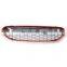 FRONT BUMPER HONEYCOMB GRILLE BLACK/RED FRAME FOR FORD FIESTA MK7.5 2013-2016