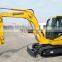 Shantui 7 ton Minigraver Xn08 With Auger Hydraulic Small Crawler Excavator On Sale SE75