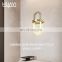 HUAYI Cheap Price Black Gold 7w Home Bedroom Indoor Simple Decorative Modern LED Wall Light