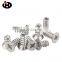 High quality flat head cross recessed stainless steel DIN965 countersunk head screws