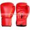 Fashion PU Leather Boxing Gloves for Training Martial Arts New Black Red OEM Logo Thai Color Material Adults People Origin Type