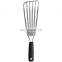 Stainless Steel Slotted Turner , Blade for Fish/Egg/Meat/Dumpling Turning, Flipping, Frying and Grilling