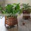 Woven Vintage Flower Basket Bamboo Flowerpots Plant Stand Home Decor