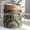 Little Baskets Set of 2 Seagrass Storage Basket Handwoven Natural Flower Basket Wholesale