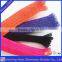 Wholesale China manufacturer polyester braided pink red and blue flat rope