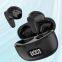 Best Selling Wireless Headphones Led Digital Display Headset Compatible Wireless Headsets Smart Touch Control Earbuds