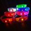Wedding Decoration LED Light up Music Glow Silicone Wristband Custom LOGO LED Sound Activated Wristband